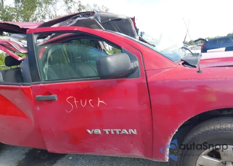 2008 Nissan Titan Se/Xe из США, поврежденный, VIN 1N6BA07D58N339699